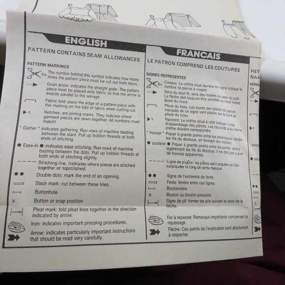 Burda 4236 Sewing Pattern Sheep Lamb Doll with Clothes UNCUT - Picture 6 of 7